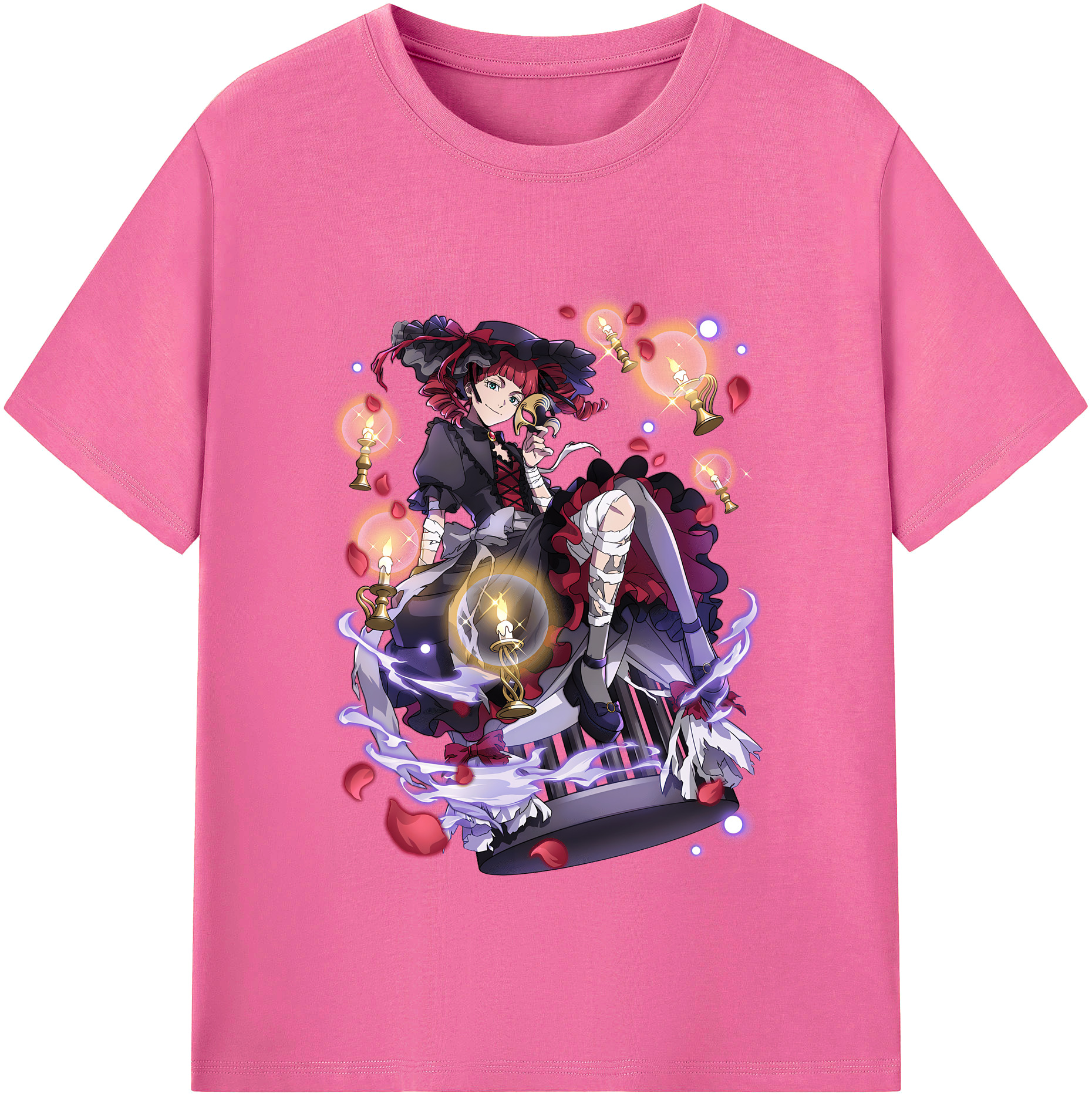 （画像用） 文豪ストレイドッグス Bungo Stray Dogs レディースカジュアルプリントTシャツ（綿100％）